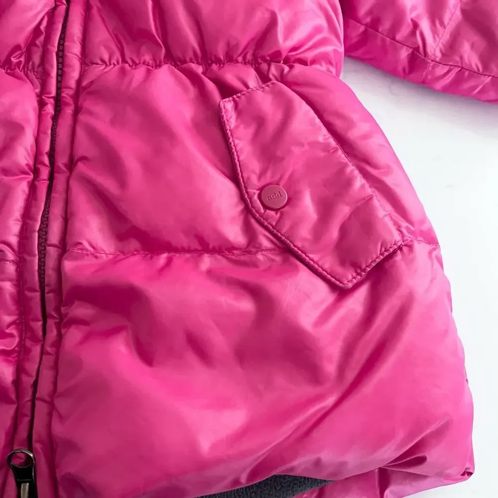 ADD toddler girls down puffer jacket 12 months